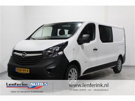 Opel Vivaro - 1.6 CDTI L2H1 Edition125pk Dubbel Cabine, Airco, Navi, PDC Achter - 1