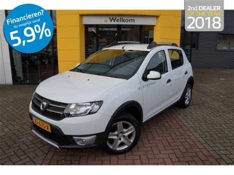 Dacia Sandero - 0.9 TCe Stepway Lauréate NAVIGATIE / CRUISE CONTROLE / AIRCO / PARKEERSENSOR - 1