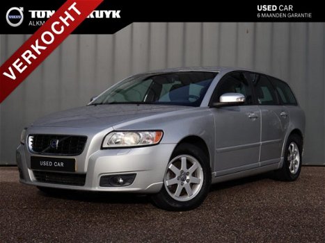 Volvo V50 - 2.0 Edition / Vol Leder / Parkeersensoren / Airco - 1