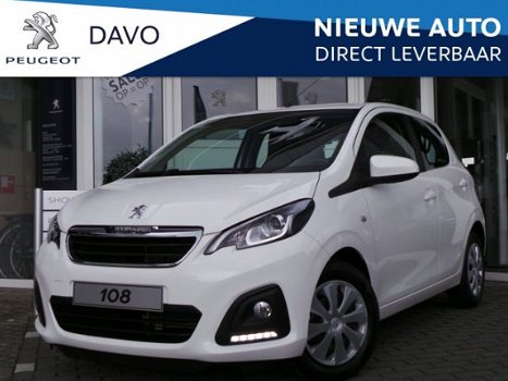 Peugeot 108 - 1.0 e-VTi 72pk 5D Active met Airconditioning RIJKLAAR - 1