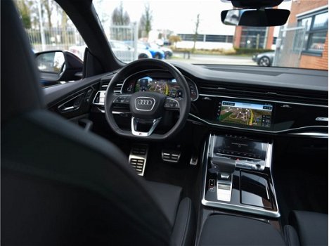 Audi Q8 - 50TDI Quattro S-Line RS-Zetels Pano 22-Inch Softclose Virtual Standkachel LED Leder-Dash - 1