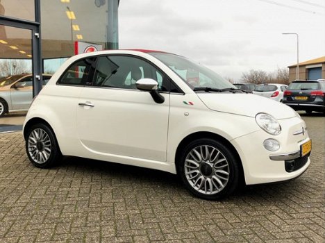 Fiat 500 C - 0.9 TwinAir Turbo Cult Leder, clima, parkeersensoren, dealeronderhouden - 1