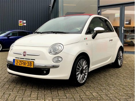 Fiat 500 C - 0.9 TwinAir Turbo Cult Leder, clima, parkeersensoren, dealeronderhouden - 1