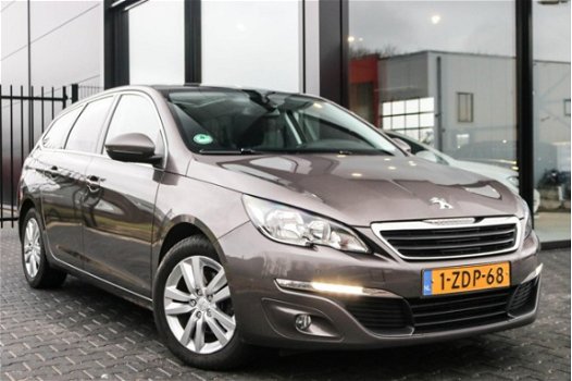 Peugeot 308 SW - 1.6 BlueHDI Blue Lease Limited Pano Navi Clima Cruise Panoramadak Navigatie Eerste - 1