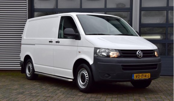 Volkswagen Transporter - 2.0 TDI L1H1 DC Trendline * 140PK * ACHTERUIT RIJ CAMERA * AIRCO * 3 PERSOO - 1