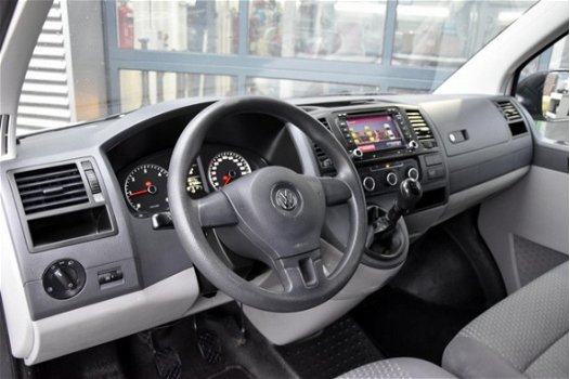 Volkswagen Transporter - 2.0 TDI L1H1 DC Trendline * 140PK * ACHTERUIT RIJ CAMERA * AIRCO * 3 PERSOO - 1