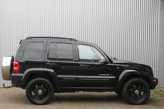 Jeep Cherokee - 3.7i V6 Sport G3-GAS ZWART LEER/ZWARTE 20 INCH - 1