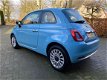 Fiat 500 - 33000km Nap Airco 2/2022 apk Baby Blauw Airco 2/2022 apk - 1 - Thumbnail