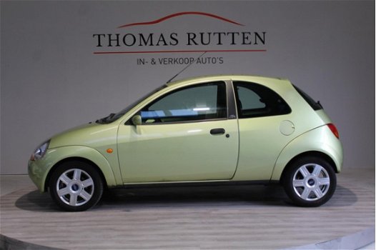 Ford Ka - 1.3 Appel 2005/ NAP/ Airco/ Elek ramen + Spiegels/ Radio CD/ LM/ Onderhoudsboekjes - 1