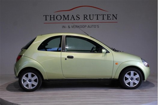 Ford Ka - 1.3 Appel 2005/ NAP/ Airco/ Elek ramen + Spiegels/ Radio CD/ LM/ Onderhoudsboekjes - 1