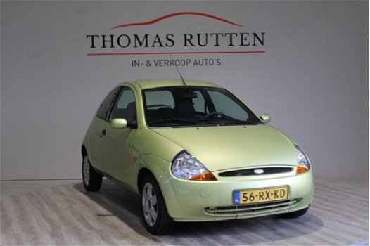 Ford Ka - 1.3 Appel 2005/ NAP/ Airco/ Elek ramen + Spiegels/ Radio CD/ LM/ Onderhoudsboekjes - 1