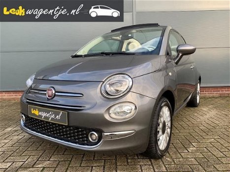 Fiat 500 C - 1.2 Lounge Cabrio * navigatie * nieuw model * BTW - 1