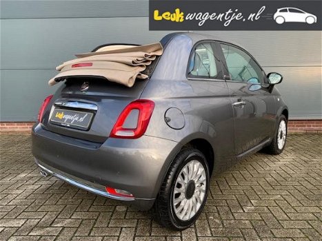 Fiat 500 C - 1.2 Lounge Cabrio * navigatie * nieuw model * BTW - 1