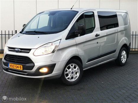 Ford Transit Custom - 2.0 170pk Dubbel Cabine Zilver, Camera - 1