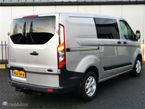 Ford Transit Custom - 2.0 170pk Dubbel Cabine Zilver, Camera - 1