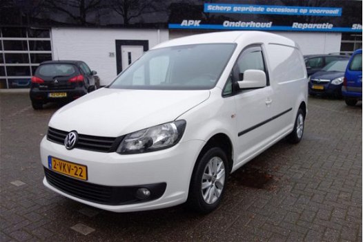 Volkswagen Caddy Maxi - 1.6 TDI Lederen bekleding Navi - 1