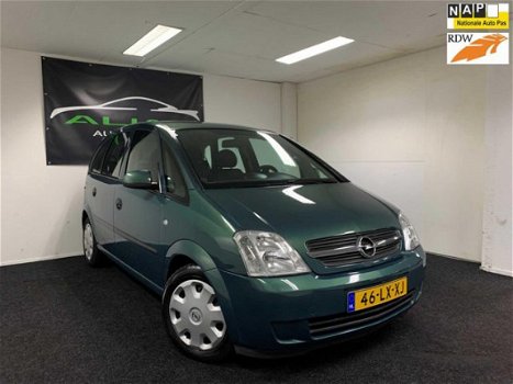 Opel Meriva - 1.6-16V Enjoy 2003 Groen - Bluetooth - USB/AUX/CD - APK 2021 - NAP - 1