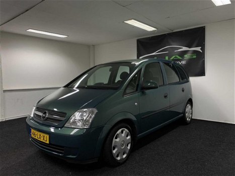 Opel Meriva - 1.6-16V Enjoy 2003 Groen - Bluetooth - USB/AUX/CD - APK 2021 - NAP - 1