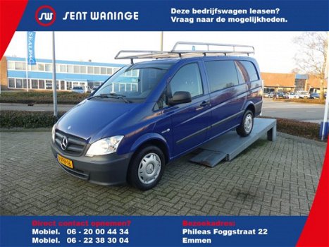 Mercedes-Benz Vito - 110 CDI 320 Functional Lang Dubbele Cabine AIRCO TREKHAAK IMPERIAAL - 1