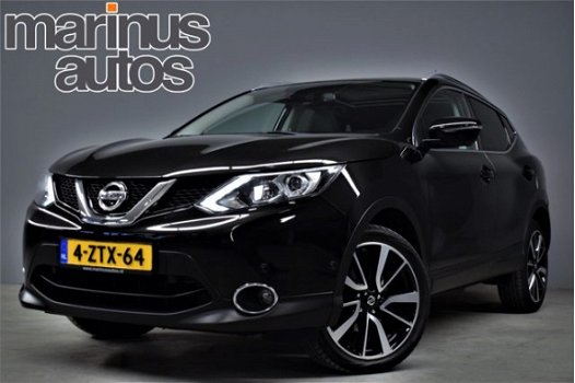 Nissan Qashqai - 1.2i 116pk Connect Edition Leer/Pano/Navi/Lmw/Camera/124dkm NAP - 1