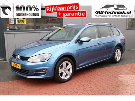 Volkswagen Golf Variant - 1.2 TSI 105pk DSG Highline Trekhaak, licht&zicht pakket, stoelverwarming , - 1