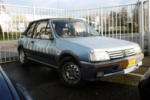 Peugeot 205 - 1.6 CTI CABRIO ORIGINEEL/SCHUURVONDST/UNIEK - 1