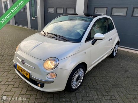 Fiat 500 - 1.2 Lounge|PANORAMADAK|AUTOMAAT|PARK SENS|AIRCO|BT - 1