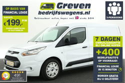 Ford Transit Connect - 1.6 TDCI L2H1 Trend 3 Persoons Airco Start/Stop Elektrpakket Trekhaak Schuifd