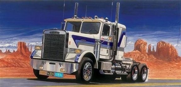 Italeri bouwpakket Freightliner FLC Truck schaal 1:24 - 1
