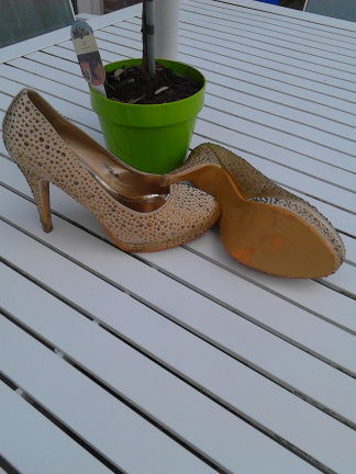 pumps met steen - Afbeelding 2