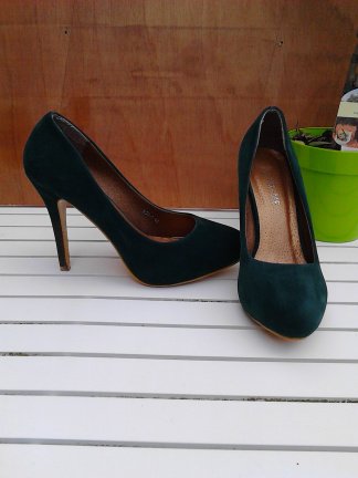 groen pumps - nr. 1