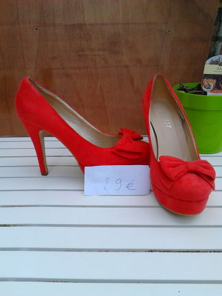 oranje pumps - nr. 1