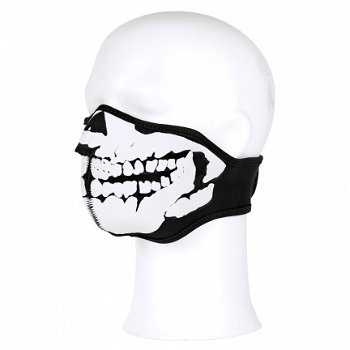Gezichts masker neopreen skull 3D - 3