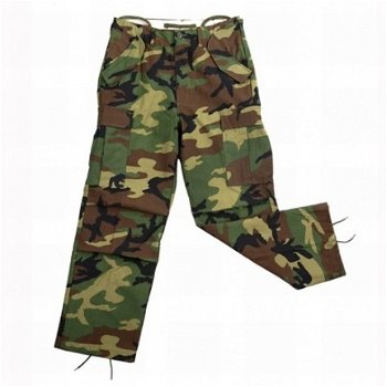 Camouflage BDU broek - 1