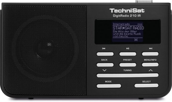 TechniSat DAB+ Digitradio 210 IR zwart - 2