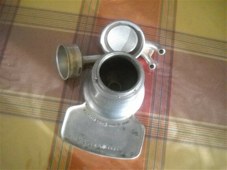 antieke koffie machine expresso voor 2 kopjes jaren `50 - 2