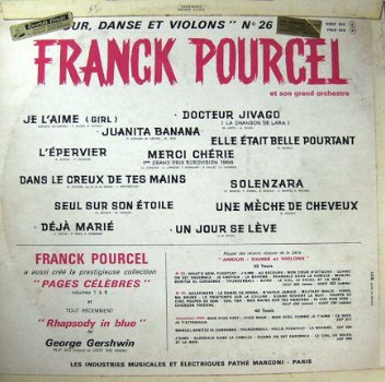 LP Franck Pourcel et son grand orchestre - 2