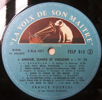 LP Franck Pourcel et son grand orchestre - 3