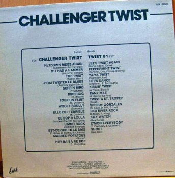 maxi singel Challenger Twist - Piltdown Rides Again / Twist - 2