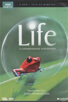 5 DVD's Life - 10 Adembenemende afleveringen op 5 dvd’s