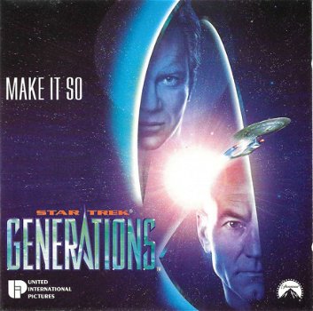 Ian Levine, Tim Eames and Iain Simpson ‎– Make It So - Star Trek Generations (CD) Promo - 1