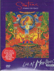 2 - dvd - Set De Luxe - Santana - Hyms For Peace