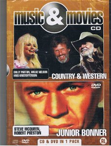 Dvd - cd - Junior Bonner + Country & Western
