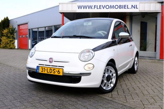 Fiat 500 - 1.2 Lounge Automaat Pano/LMV/Airco - 1