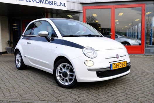 Fiat 500 - 1.2 Lounge Automaat Pano/LMV/Airco - 1