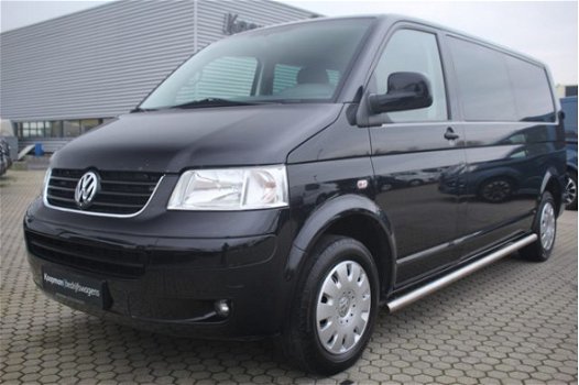 Volkswagen Transporter - 2.5TDI 130pk Trendline DC | Airco | Cruise | Trekhaak | PDC Achter | Leer | - 1