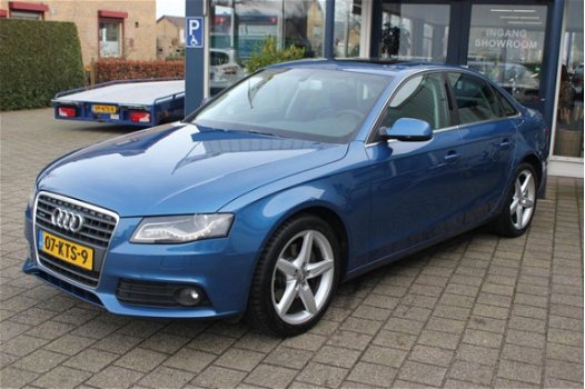 Audi A4 - 2.0 TFSI quattro Pro Line Lmv, Pdc, Clima, CC, Navi, Stoelverw, Zonnedak, Leder, Trekhaak - 1