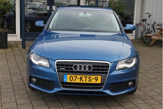 Audi A4 - 2.0 TFSI quattro Pro Line Lmv, Pdc, Clima, CC, Navi, Stoelverw, Zonnedak, Leder, Trekhaak - 1