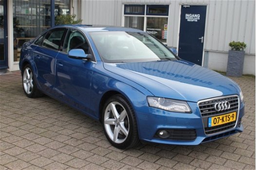 Audi A4 - 2.0 TFSI quattro Pro Line Lmv, Pdc, Clima, CC, Navi, Stoelverw, Zonnedak, Leder, Trekhaak - 1