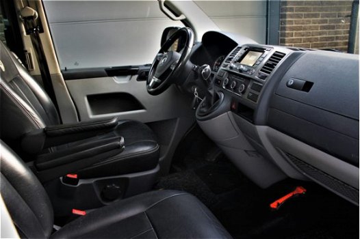 Volkswagen Transporter - 2.0 TDI 180pk | DSG | Lang | DC | Leer | 2x Sch.deur | Xenon | Schdak | Mar - 1